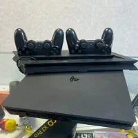 دستگاه Ps4 اسلیم کپی خور /دو دسته اصلی/بااستندشارژ