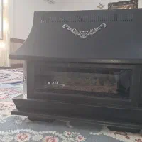بخاری گاز سوز شومینه سالم قیمت توافقی