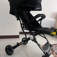 کالسکه کودک برند kidilo در حد نو با قابلیت تاشو