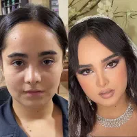 میکاپ و شنیون عروس