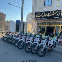 موتورکاوازاکی/تریل۱۲۵/کراس صفرسبز/مینی