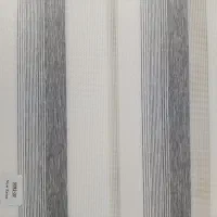 پرده زبرا طوسی سفید