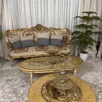 مبل سلطنتی ۹ نفره و میز غذاخوری ۸ نفره