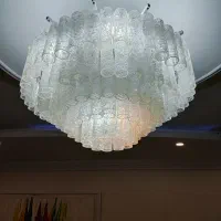 دو عدد لوستر کریستال مربوط به کاخ قطبی (دایی فرح )