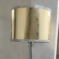 آباژور پایه بلند طلایی