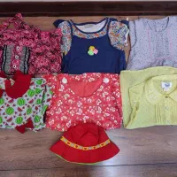 سارافون دخترانه تعدادی