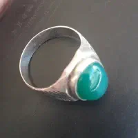 انگشتر عقیق سبز