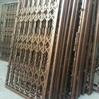 انواع درب حفاظ کشویی،در اپارتمان، محافظ اکاردیون