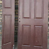 درب چوبی