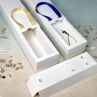 جعبه لبه پهن کشویی زیورآلات و اکسسوری