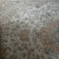فرش ۹ متری کرم رنگ
