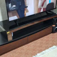 میز تلویزیون  میز جلو مبلی ۳ عدد گل‌میز