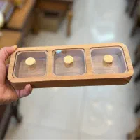 اردو شکلات آجیل شیرینی چوبی کادو هدیه دفتر تولد