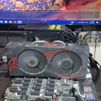 کارت گرافیک rx570 asus 4 gig ایسوس فول پورت