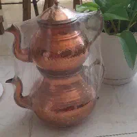 کتری قوری مسی