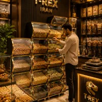 انواع استند های فروشگاهی  جا حبوباتی و استند سیگار