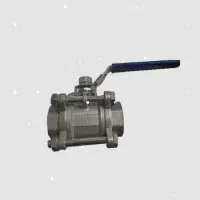 فروش شیر بخار سه تیکه استیل 316