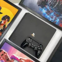 PS4 Slim 500G دو دسته کپی خور