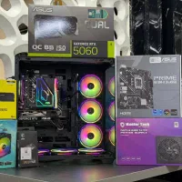 کیس گیمینگ RTX5060 نسل 14 کیس RGB آکبند