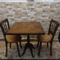میز نهارخوری مربع غذاخوری کافی شاپ نهار خوری۲ نفره