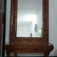میز واینه رنگ فندوقی