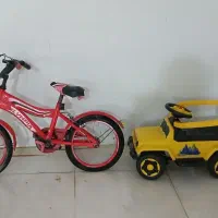 دوچرخه وماشین کودک