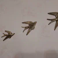 ۳عدد پرستو دیوارکوب زیبا (برنز)