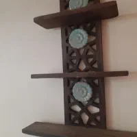 دیوارکوب چوبی