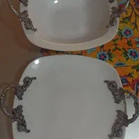 میوه خوری و شیرینی خوری دسته پیوتر پایه دار