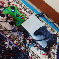 پلی استیشن ۲ فلشخور بهمراه ۲ دسته