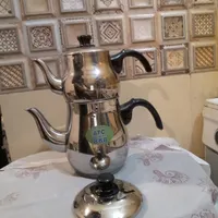 قوری کتری استیل ست.مارکAtc888 نو بدون کارتون