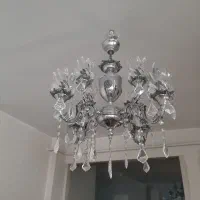 لوستر ۴ شاخه ۸ شعله برنز