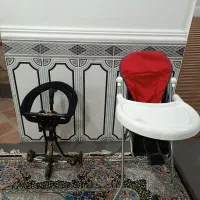 سه چرخ همه کاره و صندلی غذا برای کودک