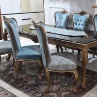 میز ناهارخوری 6 تا ۸ نفره تمیز و سالم