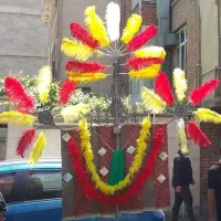 علامت ۱ تیغ طوق چوب بلند