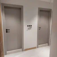 درب اتاقی و سرویس ضد اب ودرب abs چهارچوب فرانسوی