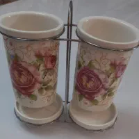 جا قاشق و چنگال سرامیکی