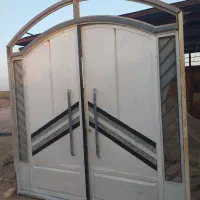 درب حیاط ۳لنگه