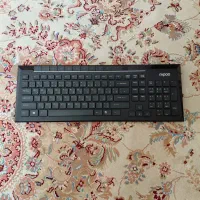 کیبورد بی سیم رپو با دانگل ۵ گیگاهرتزی