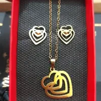 گردنبند استیل رنگ ثابت