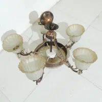 لوستر برنز اصل  ۵ شاخه