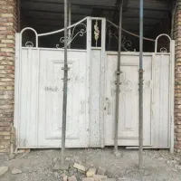 درب حیاط ماشین رو