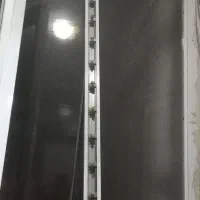 چوب پرده عمودی به همراه پرده