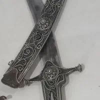 خنجرعربی قدیمی دست‌ساز آنتیک
