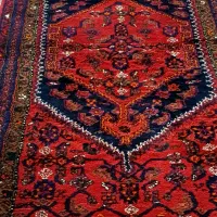 فرش‌دستبافت‌ پشمی قدیمی پانخورده