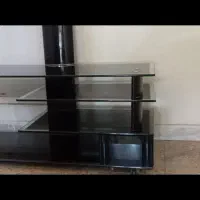 میز ال سی دی شیشه ای