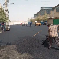 محوطه سازی آسفالت و تراشه با قیمت مناسب