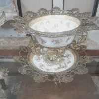 ست پذیرایی شیرینی خوری ومیوه خوری برنجی
