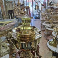 سماور ذغالی برنز ایرانی خارجی