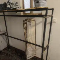 رگال بوتیک چوبی فلزی سه لاین خیلی بزرگ
